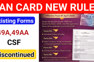 PAN Card Revision 2026